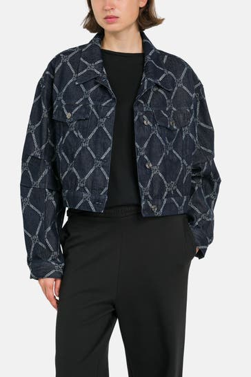 HUGO Jeansjacke 'Gisolia' nachtblau