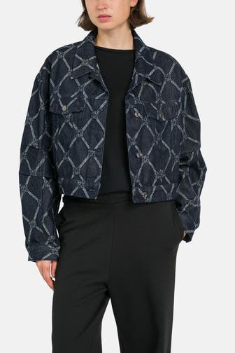 HUGO Jeansjacke 'Gisolia' nachtblau