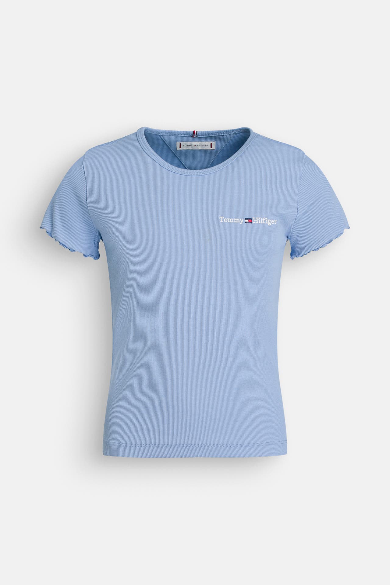TOMMY HILFIGER T-Shirt taubenblau, Bild 1