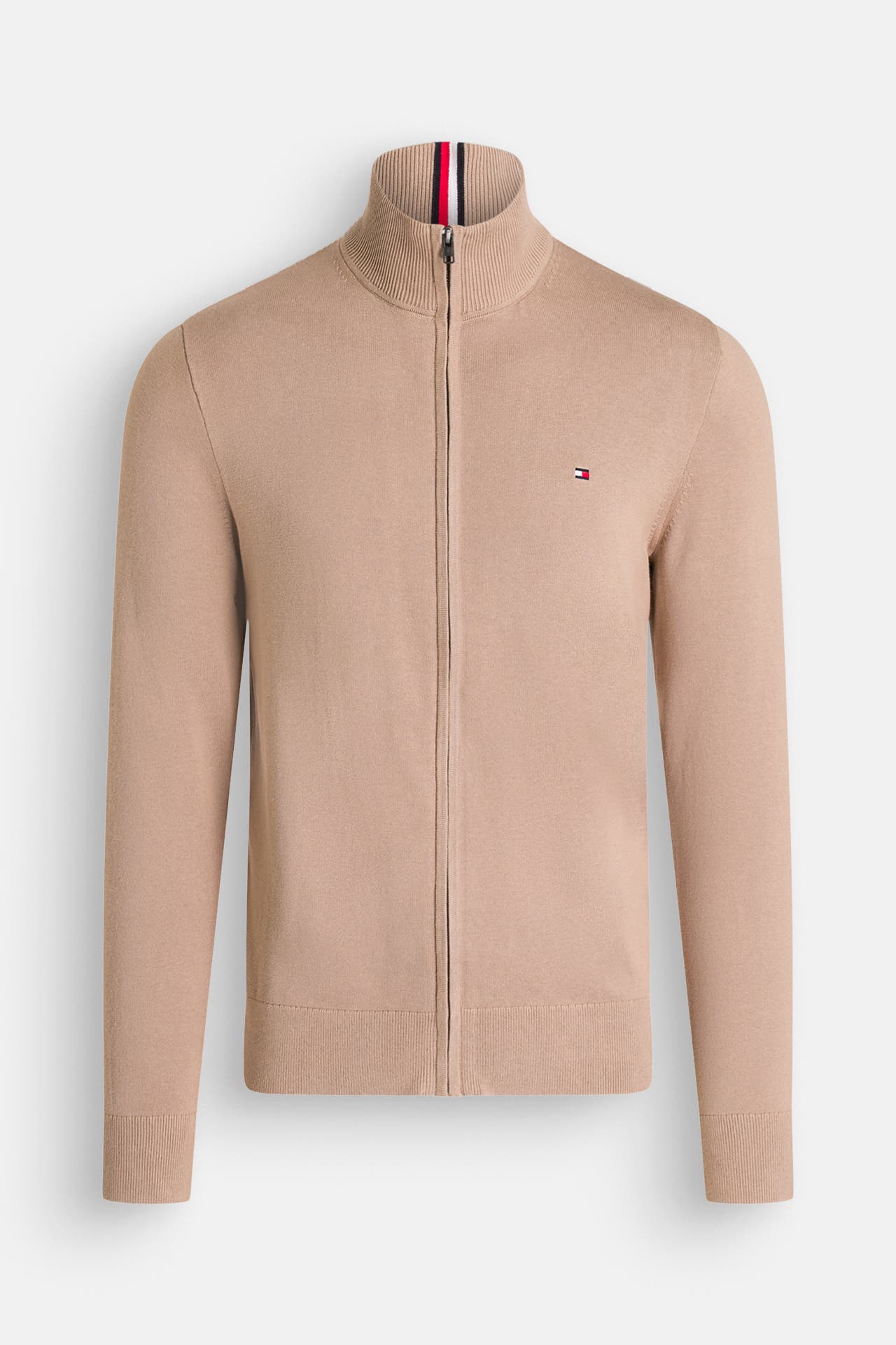 TOMMY HILFIGER Strickjacke hellbraun, Bild 1