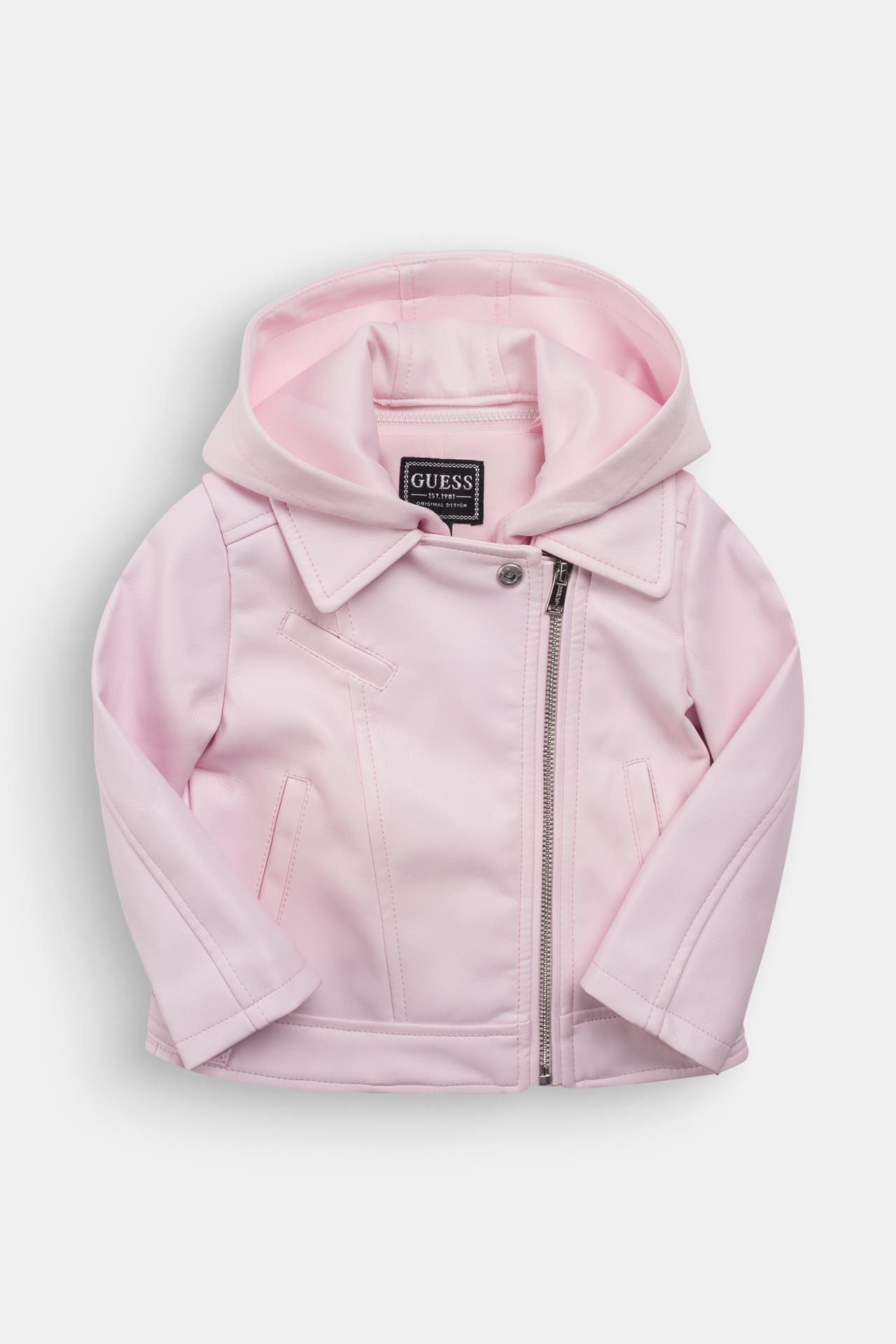 GUESS Kunstlederjacke hellrosa, Bild 1