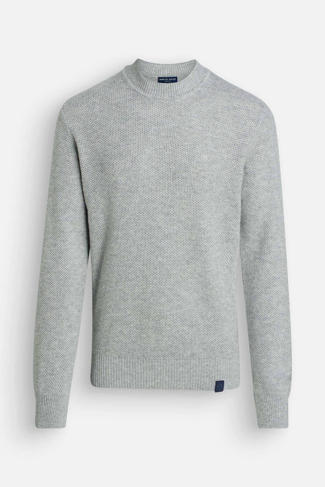 NORTH SAILS Wollmix-Strickpullover hellgrau, Bild 1