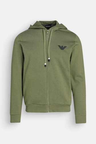EMPORIO ARMANI Sweatjacke oliv