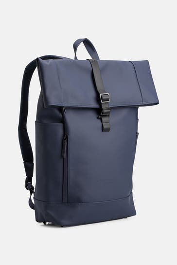 GASTON LUGA Rucksack 'Rullen' graublau