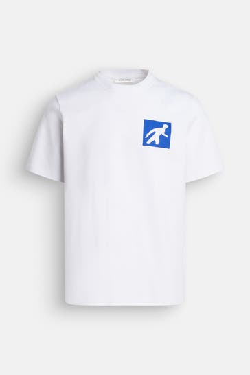 WOOD WOOD T-Shirt weiß