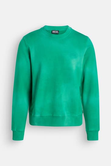 DIESEL Sweatshirt grün