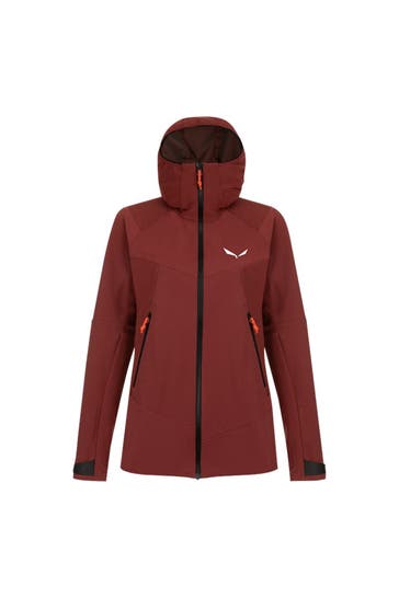 SALEWA Outdoorjacke 'Sella' weinrot