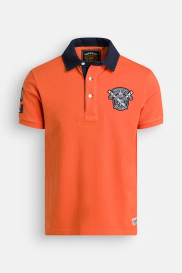 SUPERDRY Polo-Shirt orange
