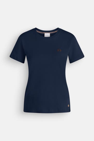 LA MARTINA T-Shirt 'Basanta' dunkelblau