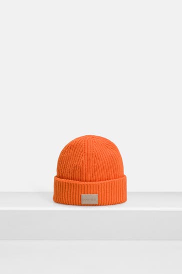 BOGNER Wollmix-Mütze 'Lahrak' orange