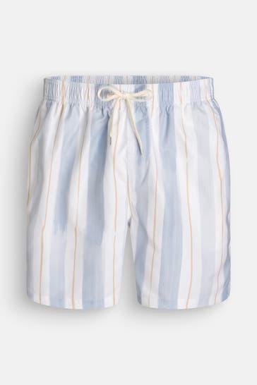 SELECTED Badeshorts gestreift