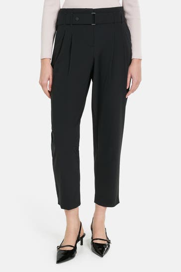 RAFFAELLO ROSSI Stoffhose 'Marin' schwarz