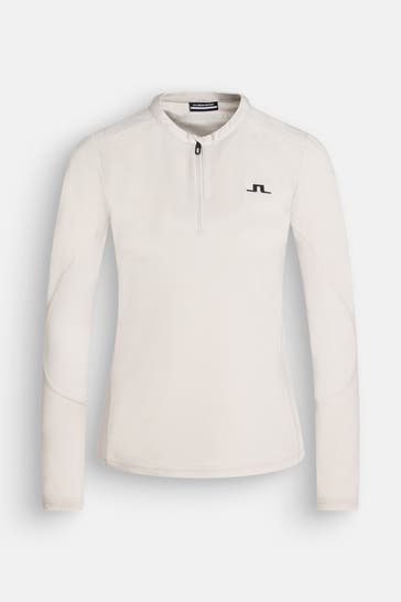 J.LINDEBERG SPORTSWEAR Longsleeve 'Landa' creme