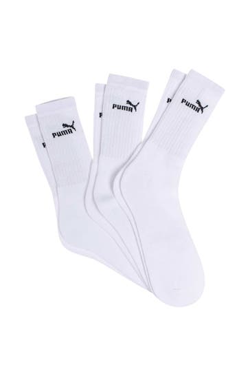 PUMA 3er-Pack Strümpfe weiß
