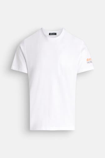 REPLAY T-Shirt weiß