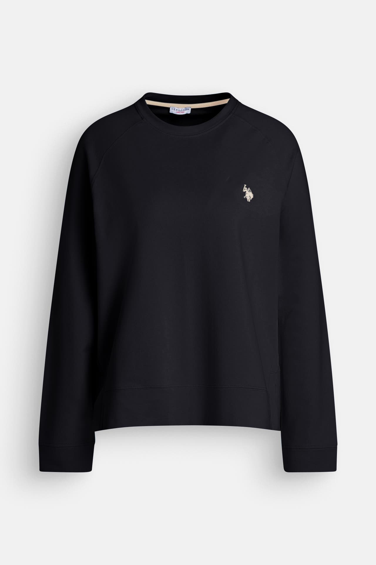 U.S. POLO ASSN. Sweatshirt 'Fleur' schwarz, Bild 1