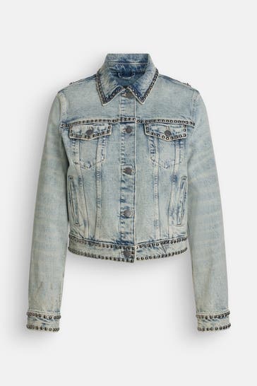 GUESS Jeansjacke hellblau