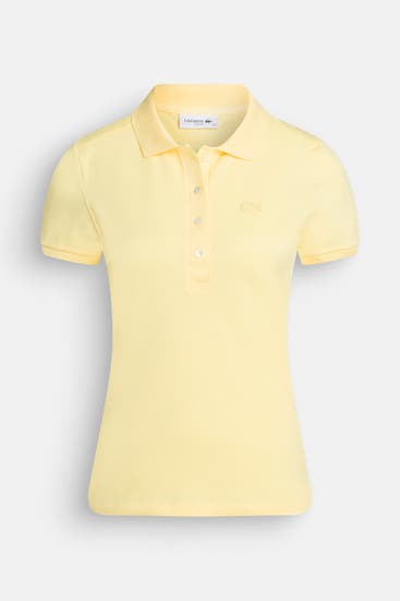 LACOSTE - Polo-Shirt hellgelb