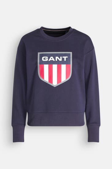 GANT Sweatshirt dunkelblau