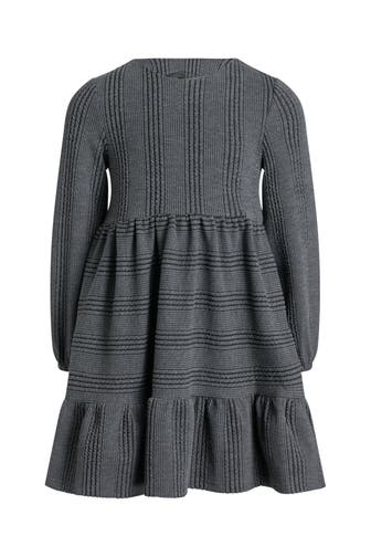 HAPPY GIRLS Jerseykleid anthrazit