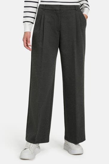 S.OLIVER BLACK LABEL Stoffhose grau