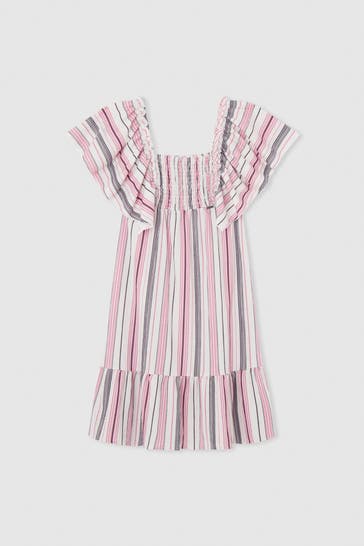 PEPE JEANS Kleid 'Regina' gestreift