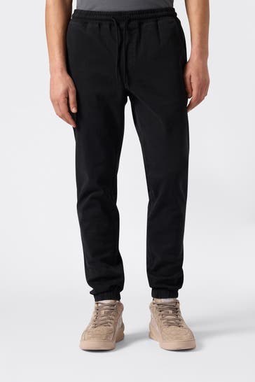 CHAMPION Stoffhose schwarz