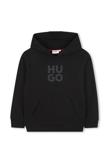 HUGO Hoodie schwarz