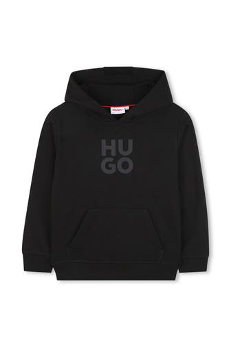HUGO Hoodie schwarz