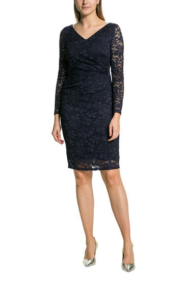 VERA MONT - Spitzenkleid navy