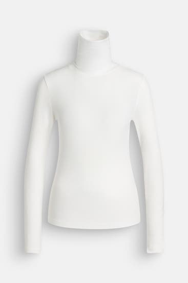 TOMMY HILFIGER - Longsleeve offwhite