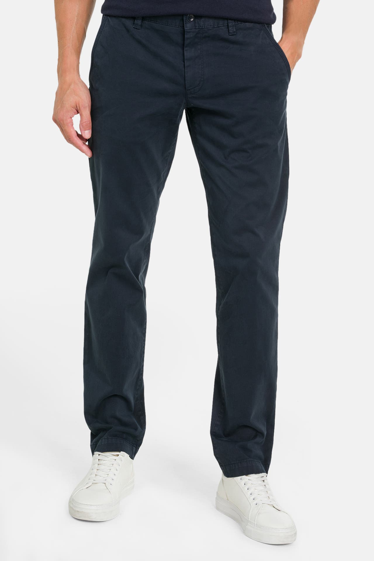 ALBERTO Chino 'Lou' navy, Bild 1