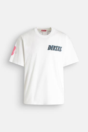 DIESEL T-Shirt weiß