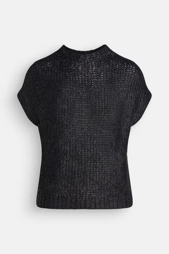 LUISA CERANO Strickshirt schwarz