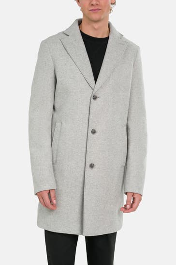 CINQUE Mantel 'Cigastone' hellgrau