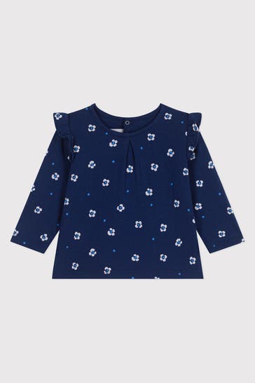 PETIT BATEAU Longsleeve gemustert