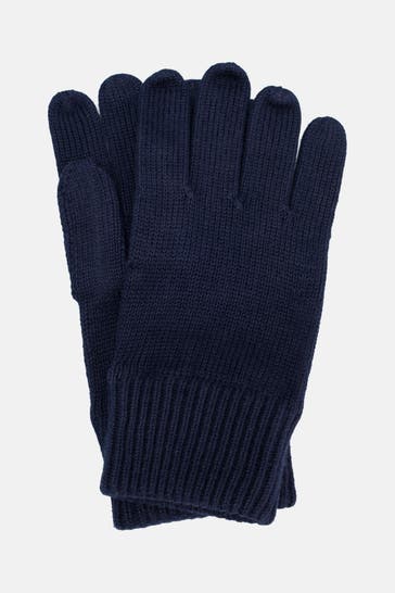 TOMMY HILFIGER Dark blue gloves