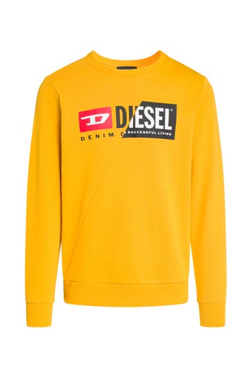 DIESEL Sweatshirt sonnengelb