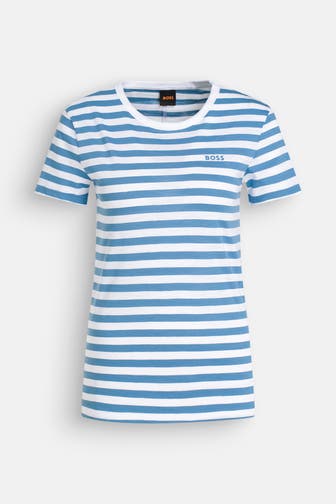 BOSS T-Shirt 'Esla' gestreift