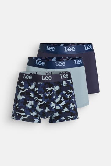 LEE 3er-Pack Boxer Trunks 'Mcavoy' mehrfarbig
