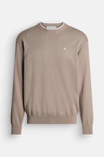 CALVIN KLEIN Strickpullover greige
