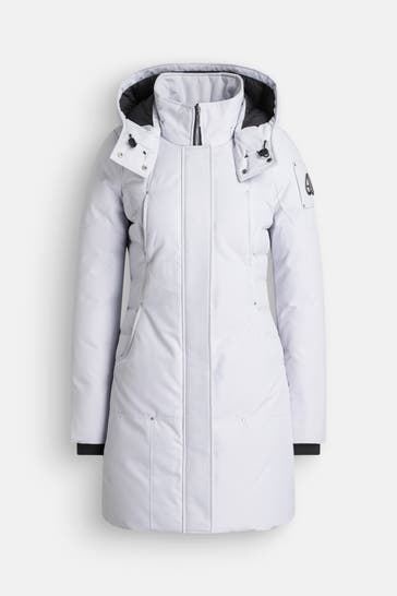 MOOSE KNUCKLES Daunenmantel 'W Cloud Parka N' hellgrau