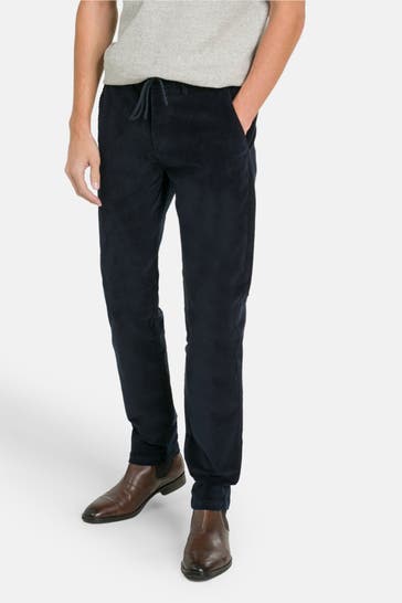 NEW ZEALAND AUCKLAND Cordhose schwarzblau
