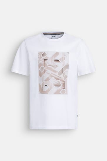 BOSS T-Shirt weiß