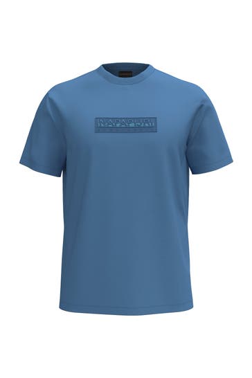 NAPAPIJRI Azure blue T-Shirt