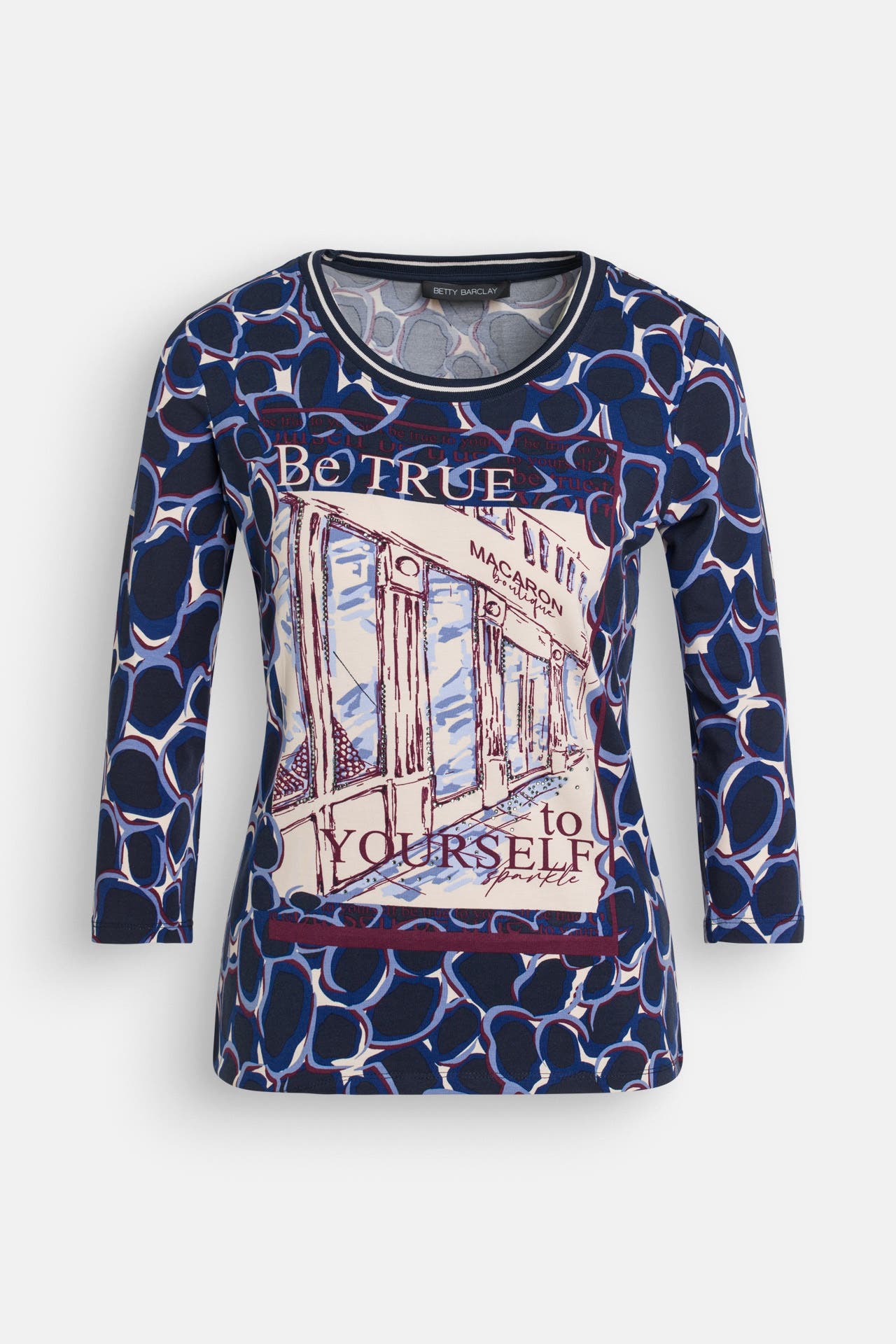 BETTY BARCLAY Longsleeve gemustert, Bild 1