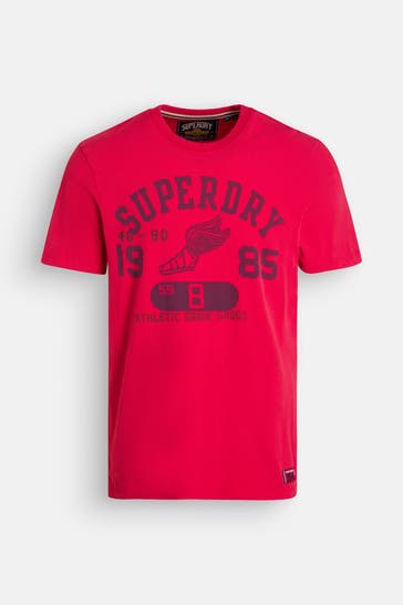 SUPERDRY T-Shirt rot
