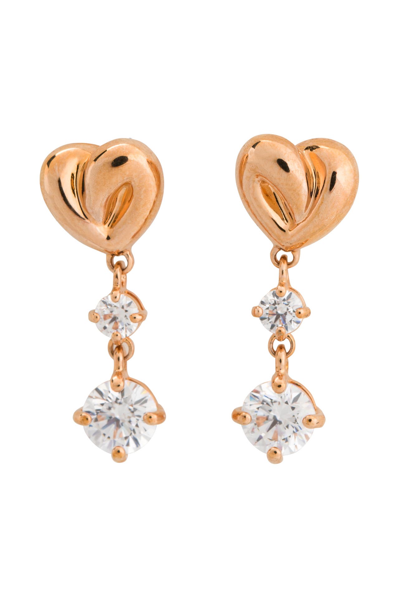 Swarovski Ohrstecker Rosegold