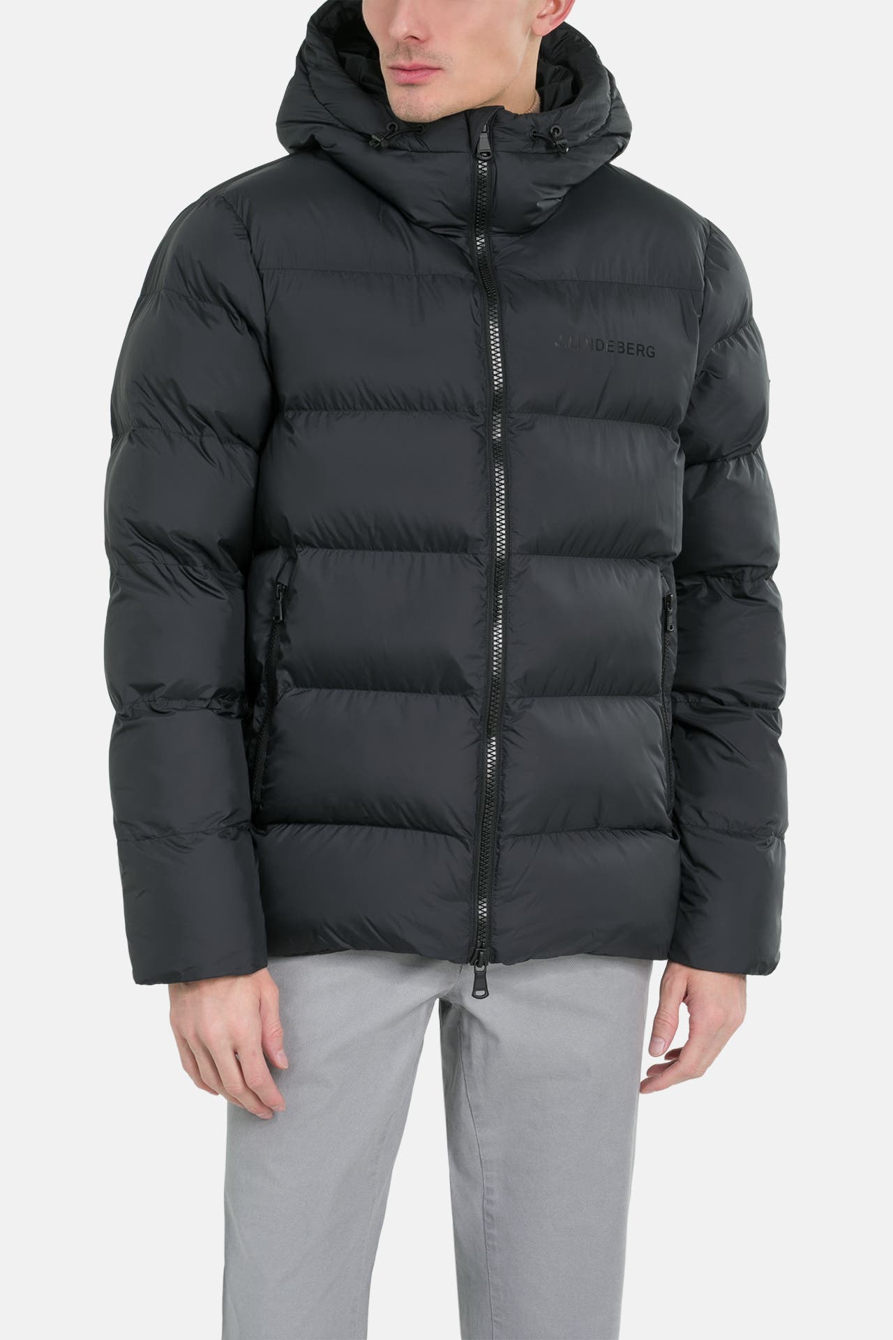 J.LINDEBERG SPORTSWEAR Steppjacke 'Barek' schwarzblau, Bild 1