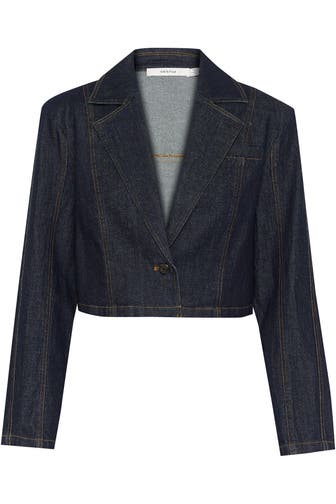 GESTUZ Jeansjacke 'Tilma' dunkelblau